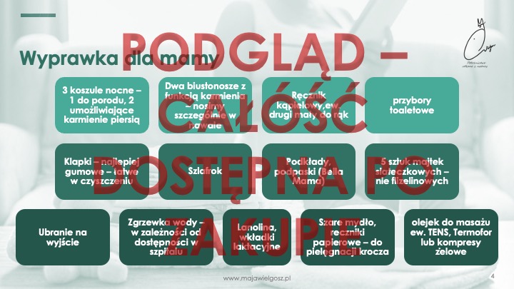 Prezentacja – Standardy opieki okołoporodowej